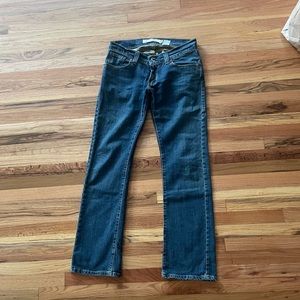 Vintage Levi’s Low Rise Slouch Straight 504 Jeans